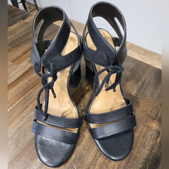 Gianni Bini Black After Hours Strappy Heeled Sandals - Picture 3 of 7